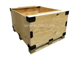 foto del exterior de una caja automontable high cube